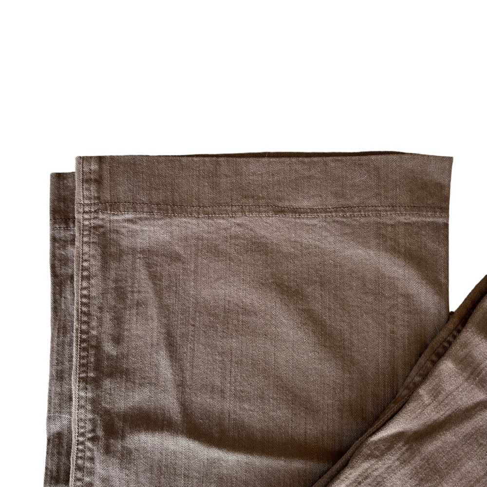 People Like Frank Brown Denim Wide Leg Pant Jeans Size 10 30” Waist - Picture 5 of 8